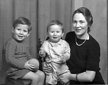 James Bowman   With Mother And Brother 1942