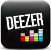 Deezer Logo Fond Noir 50