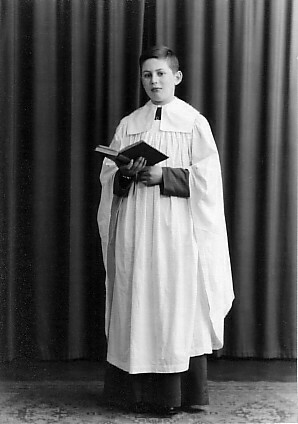 James Bowman   Chorister Ely Cathedral C1955