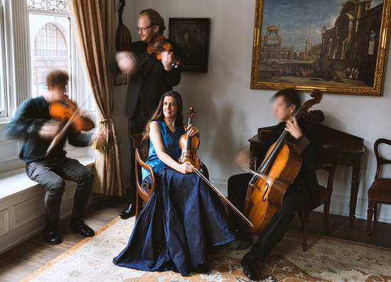 London Haydn Quartet photo David Brunetti