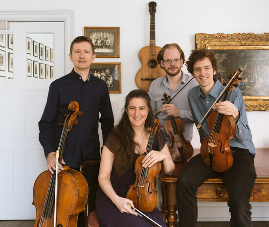 London Haydn Quartet photo David Brunetti