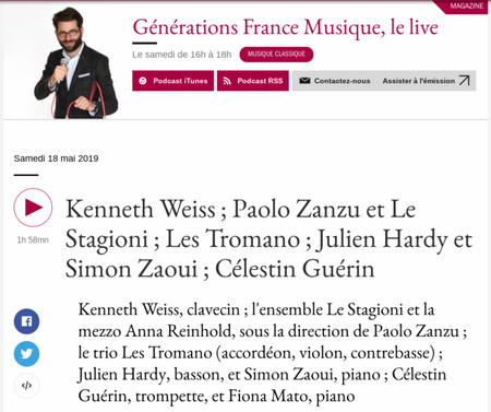 Generations France Musique 1