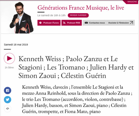 Generations France Musique 1 Generations France Musique 1