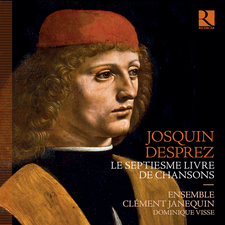 Josquin Desprez - Le Septiesme Livre de Chansons Josquin Desprez Ricercar